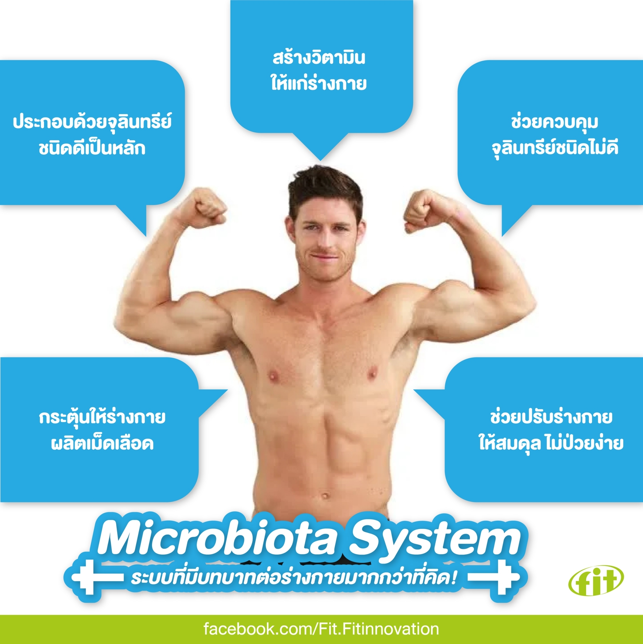 Microbiota System ระบบที่มีบทบาทต่อร่างกายมากกว่าที่คิด