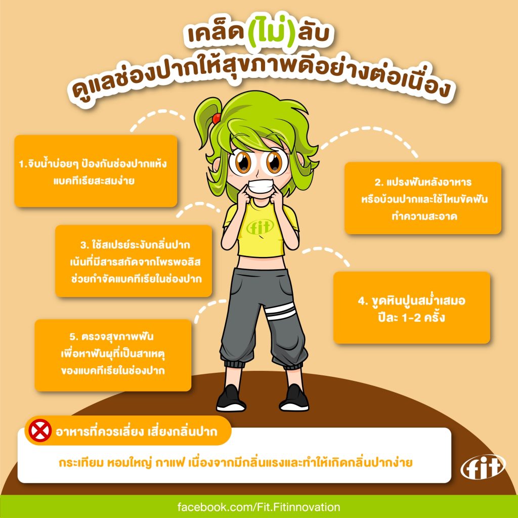 Read more about the article เคล็ด(ไม่)ลับ ดูแลช่องปากให้สุขภาพดีอย่างต่อเนื่อง