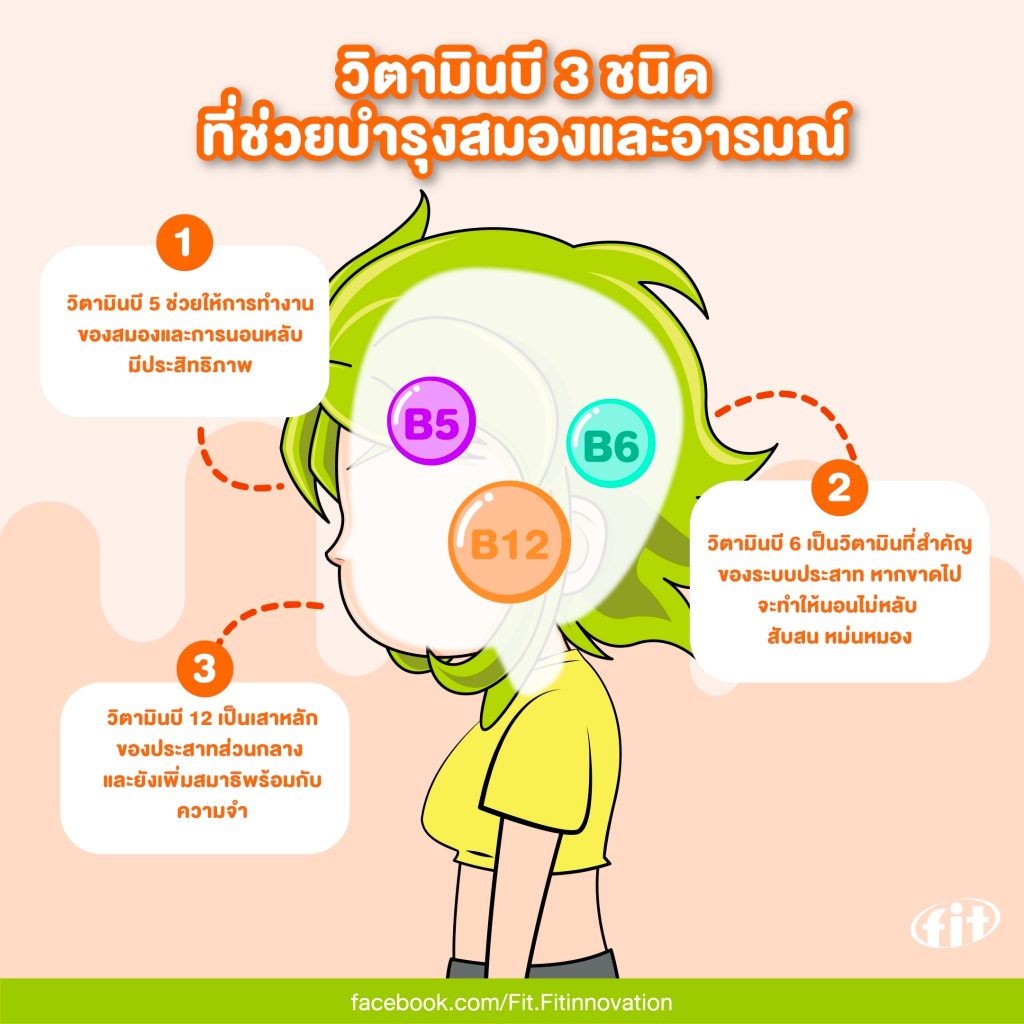 Read more about the article วิตามินบี 3 ชนิดที่ช่วยบำรุงสมองและอารมณ์